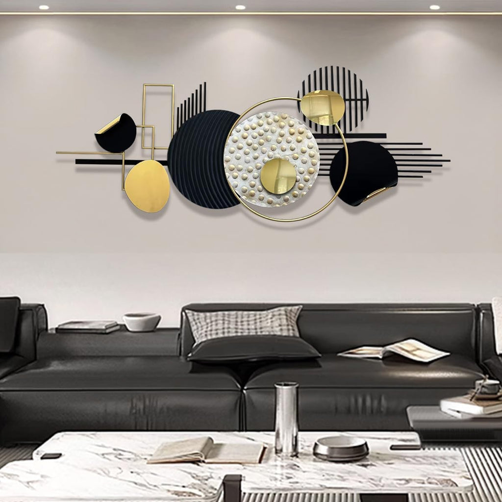 Modern Abstract Metal Wall Art Decor