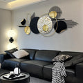 Modern Abstract Metal Wall Art Decor