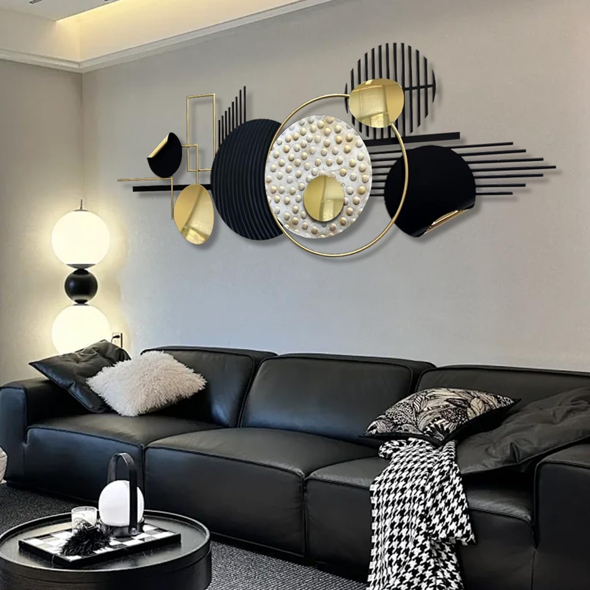 Modern Abstract Metal Wall Art Decor