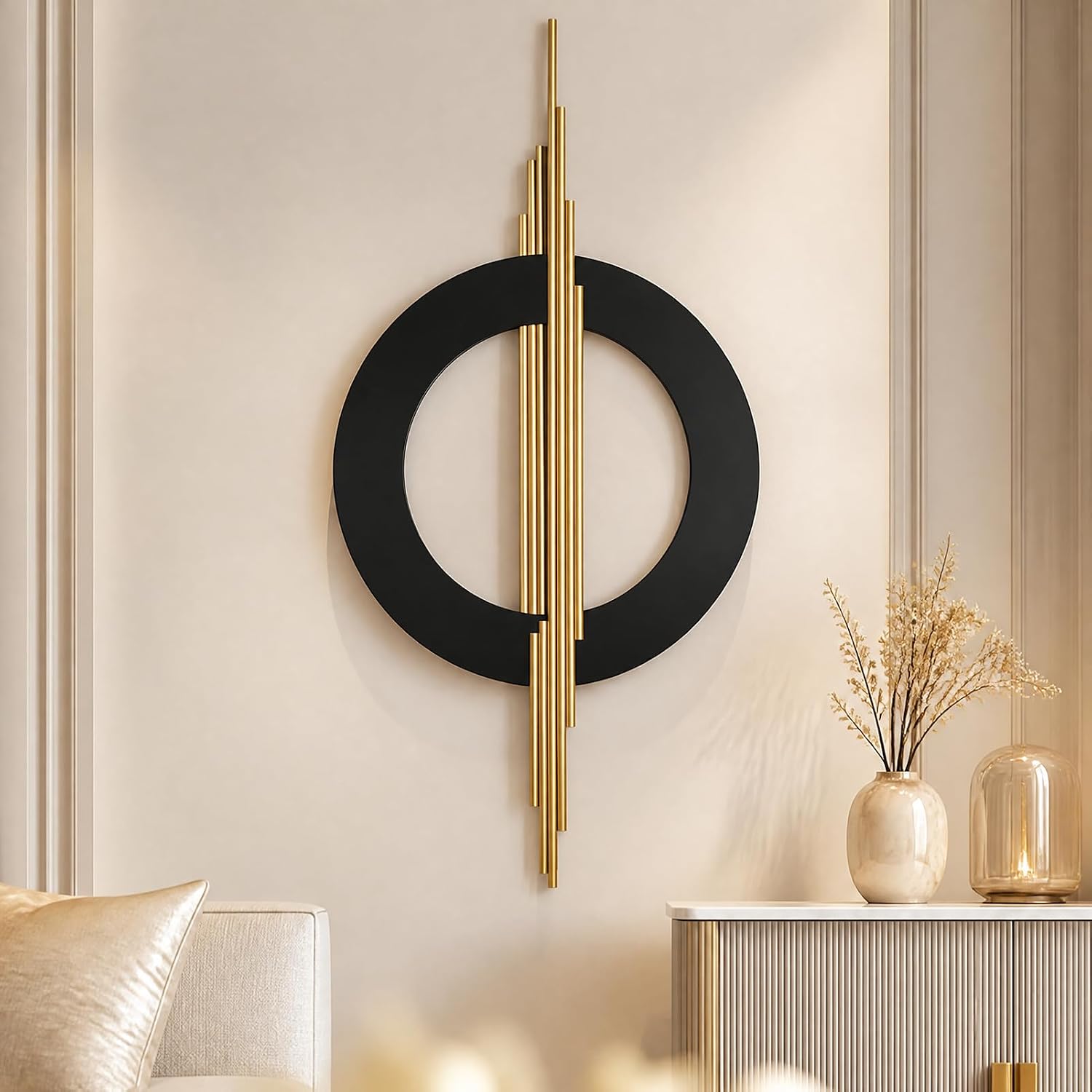 Modern Large Metal Wall Art Decor