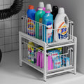 Two‑Tier Slide‑Out Under‑Sink Organizer