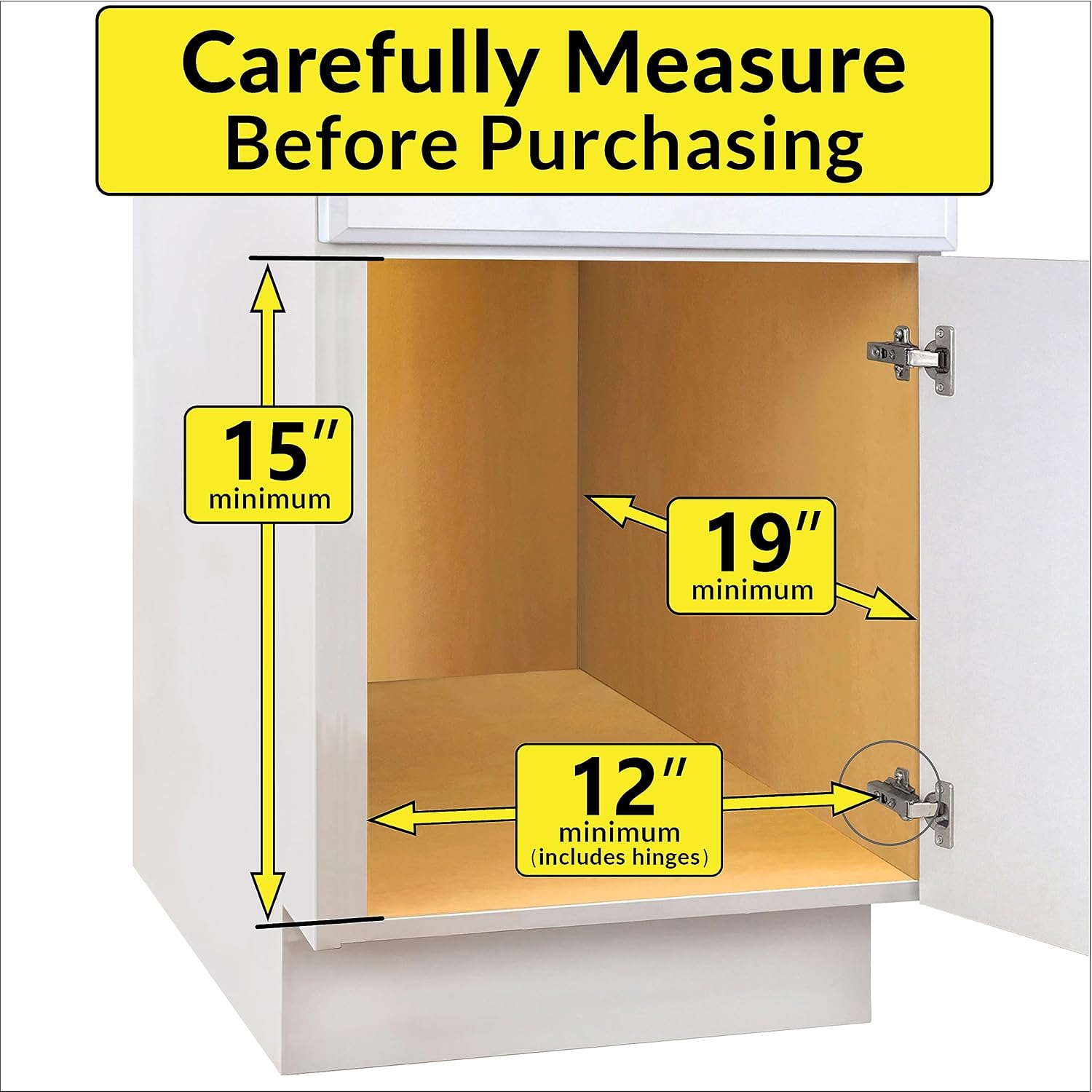 Sliding Under‑Sink Cabinet Storage Organizer