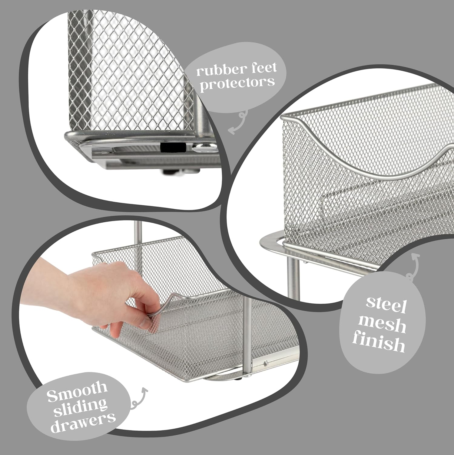Mesh Pull‑Out Under‑Sink Organizer
