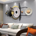 Large Modern Geometric Metal Wall Decor