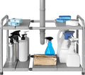 Expandable Two‑Tier Under‑Sink Organizer