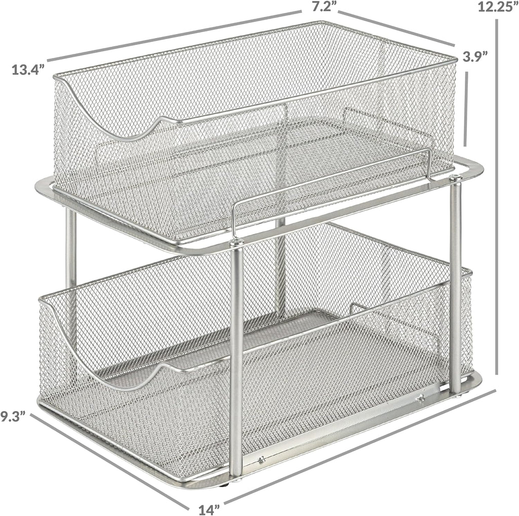 Mesh Pull‑Out Under‑Sink Organizer