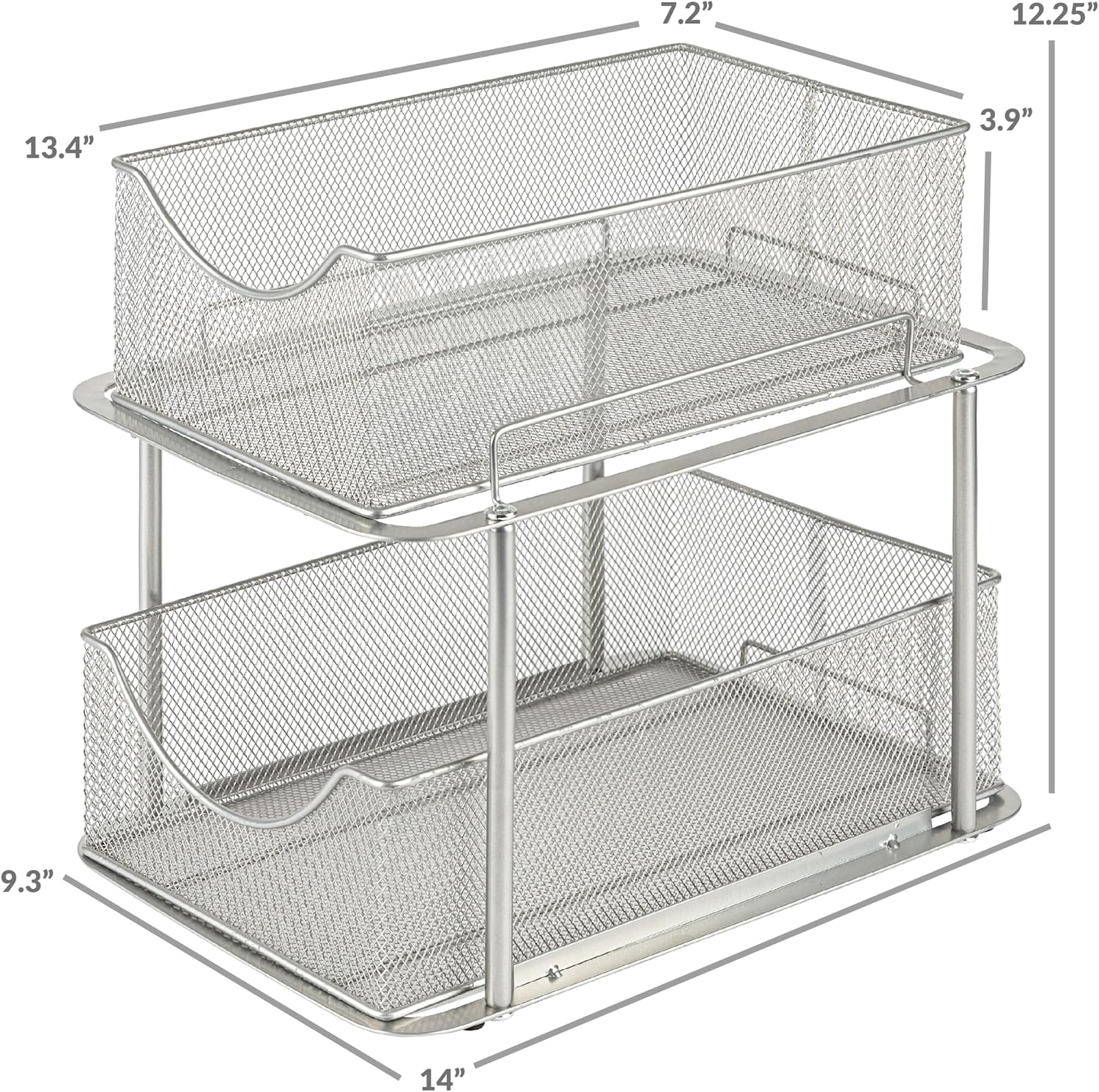 Mesh Pull‑Out Under‑Sink Organizer