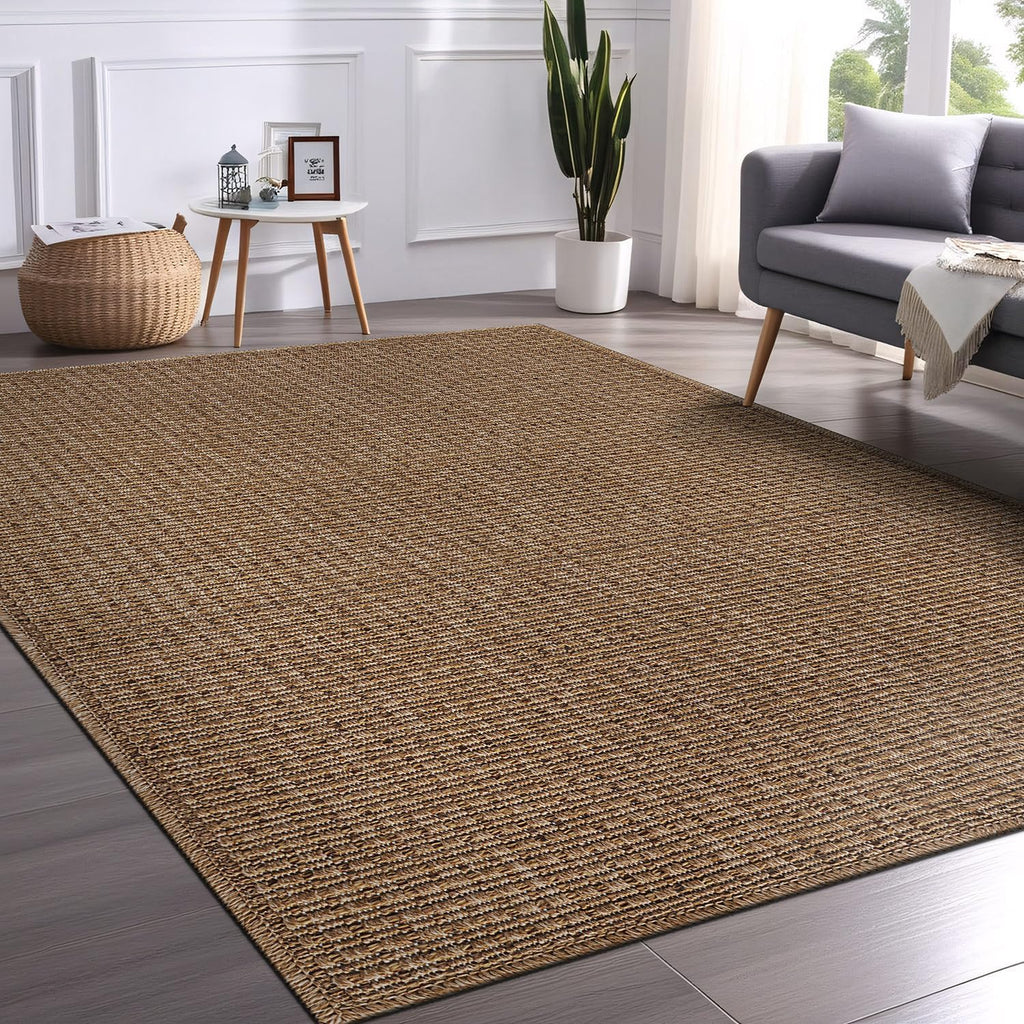 Natural Washable Jute Area Rug